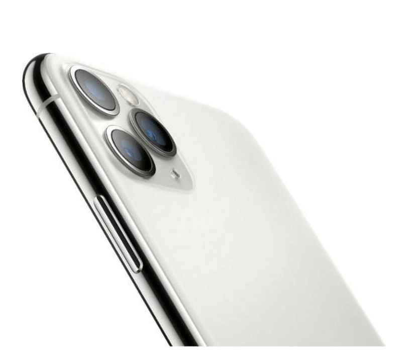 iPhone 11 Pro Max 256GB SS+eSim Silver A Grade 100% Battery Health( Refurbished )