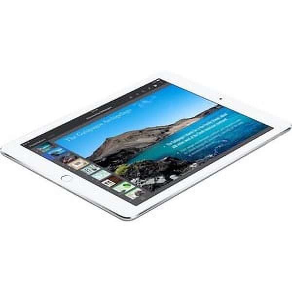 iPad Air 2 9.7" Cellular + Wi-Fi 64GB Silver A1567 A Grade 100% Battery Health( Refurbished )