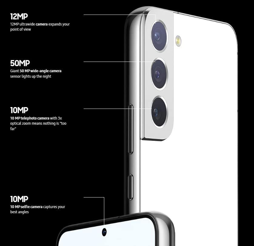 Samsung Galaxy S22 5G SM-S901U SS+eSim 128GB with 8GB RAM Green A Grade ( Refurbished )