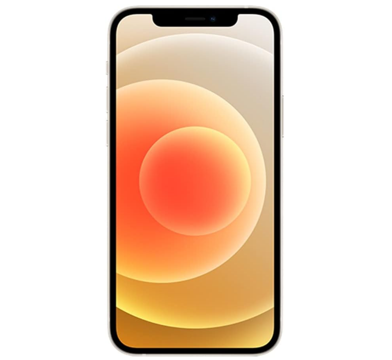 iPhone 12 Mini 64GB SS+eSim White A Grade 100% Battery Health( Refurbished ) - Face ID not work