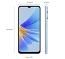 OPPO A17 CPH2477 DS 64GB with 4GB RAM Lake Bluek - A Grade ( Refurbished )