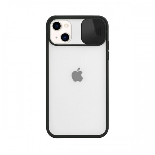 iPhone X/ XS Slide Camera Lens Protection Cover Phone Case ShockProof TPU (Case Mate) Black