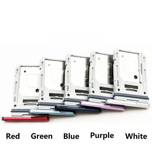 [BG]Sim Card Tray for Samsung A22 5G Violet - Dual Sim Card