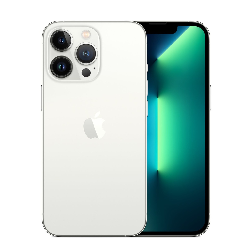 iPhone 13 Pro 256GB SS+eSim Silver A Grade 100% Battery Health (Refurbished)