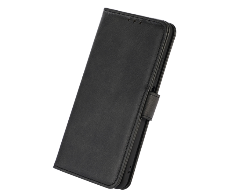ABEEL Samsung S23 wallet phone case PU leather Black