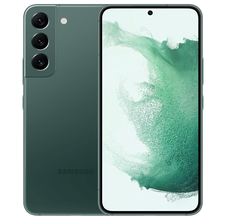 Samsung Galaxy S22 5G SM-S901U SS+eSim 128GB with 8GB RAM Green A Grade ( Refurbished )