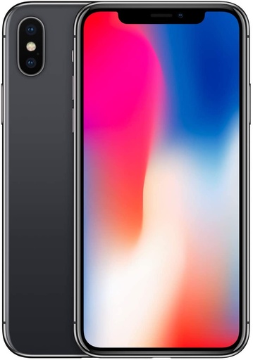 [M0010010620] iPhone X 64GB Space Grey A Grade 100% Battery Health(Refurbished)
