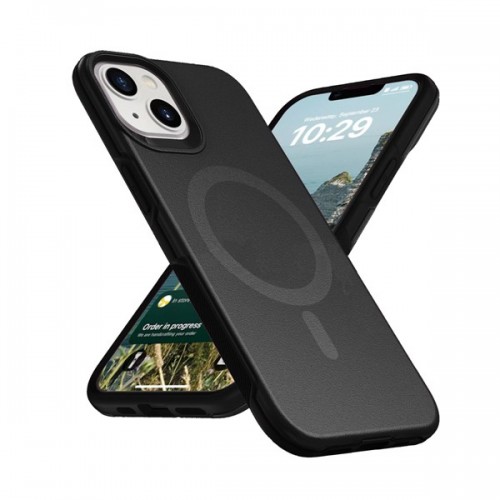[M0770090126] iPhone 14 Pro 6.1- MagSafe Phone Cover Case (YUVAL) Black