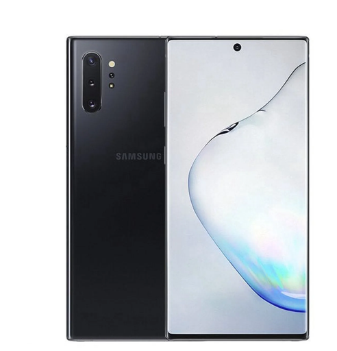 [M0020010757] Samsung Galaxy Note 10+ SS 256GB with 12GB RAM Black A Grade with pen (Refurbished new)