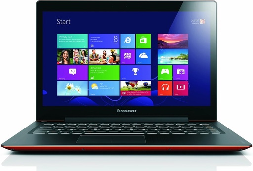 [L0090010027] Lenovo S40 14" Laptop – Intel Core i5-4210U 1.7GHz 4GB RAM 500GB HDD AMD Radeon HD 8550M Red A Grade (Used)